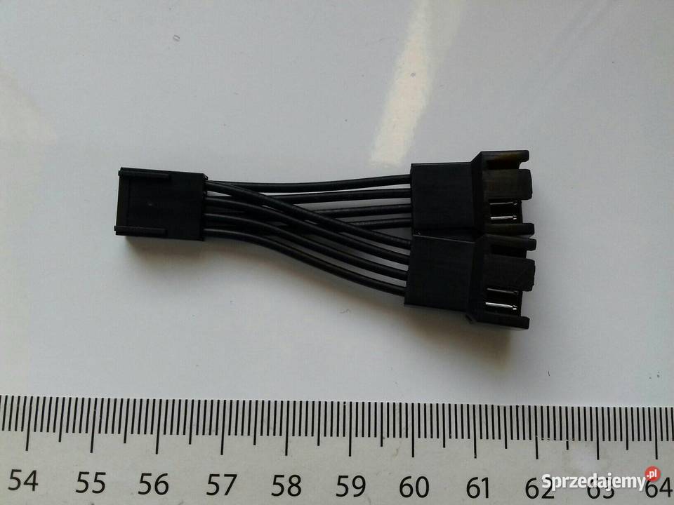 Kabel rozdzielacz do wentylatora PWM 4pin 6 2x Bydgoszcz sprzedam