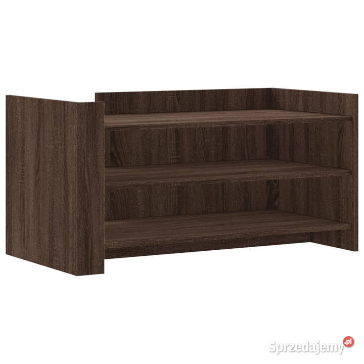 Stolik kawowy brązowy dąb 100x50x50 WM848352 Warszawa
