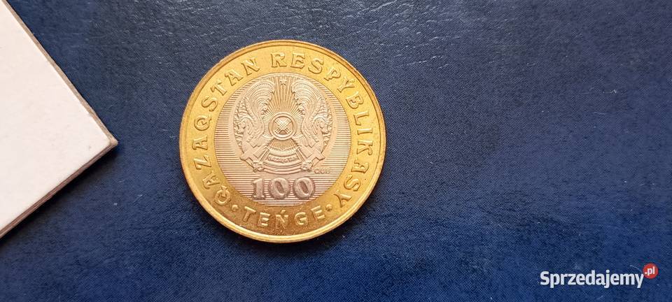 Stare monety 100 tenge 2020 orzeł Kazachstan Lesko