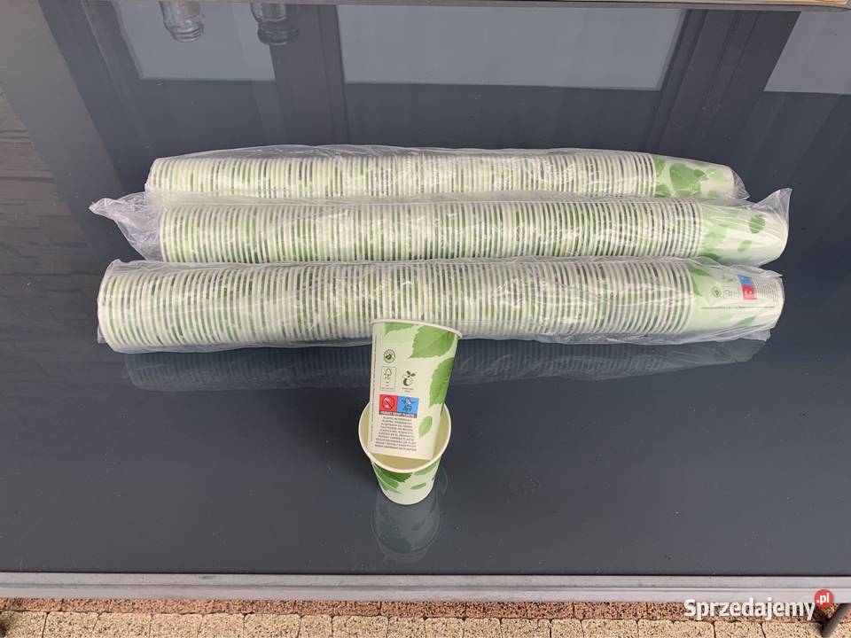 Kubek do picia tekturowy eco 180 ml Szarwark sprzedam