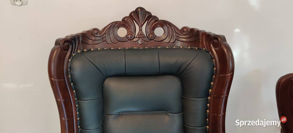 Dostojny fotel wielkiego bossa Warszawa sprzedam