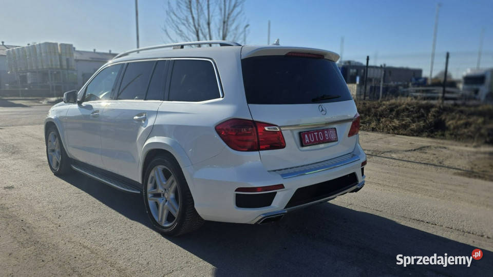 Mercedes GL 500 SALON POLSKA faktura vat biała 435KM Lębork