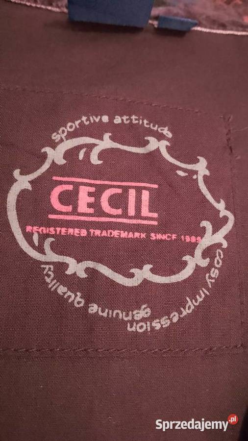 Bluzka damska koszulowa marki Cecil Częstochowa