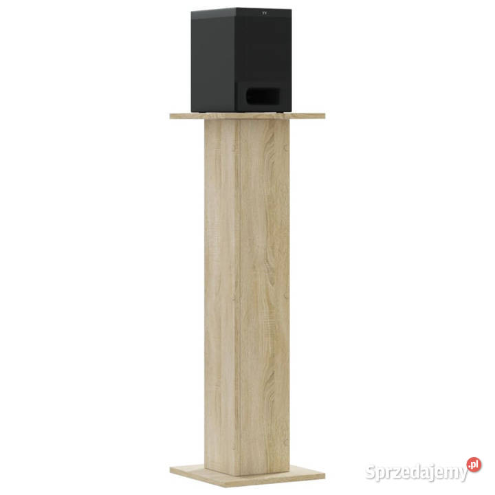 Podstawki pod głośniki 2 dąb sonoma 30x30x95 Warszawa sprzedam