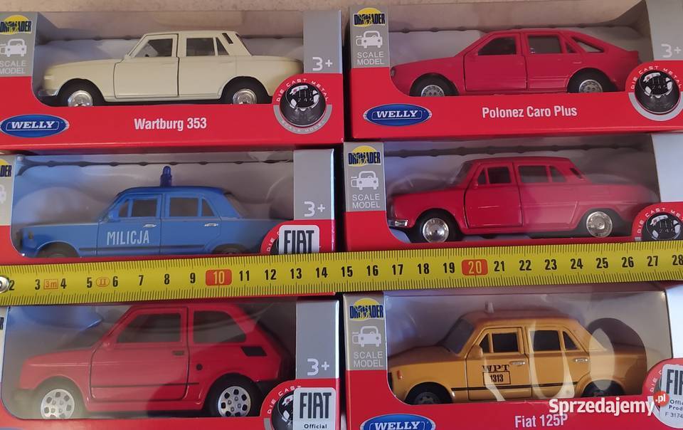 Modele kolekcjonerskie samochodów osobowych Modelarstwo Gdańsk