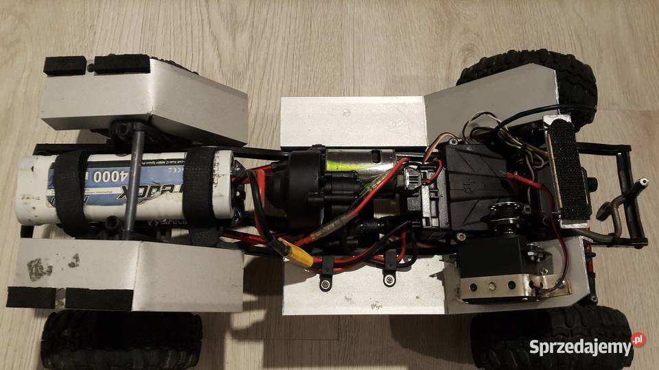 Axial scx10 trial rc jeep rubicon wrangler sprzedam