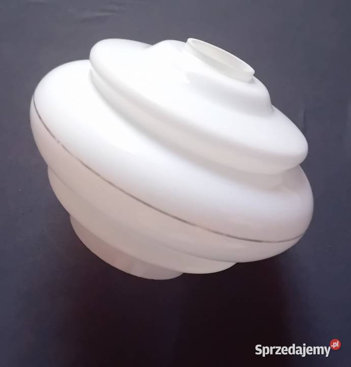 Klosz do lampy sufitowej art deco Szkło wielkopolskie Koźminek sprzedam