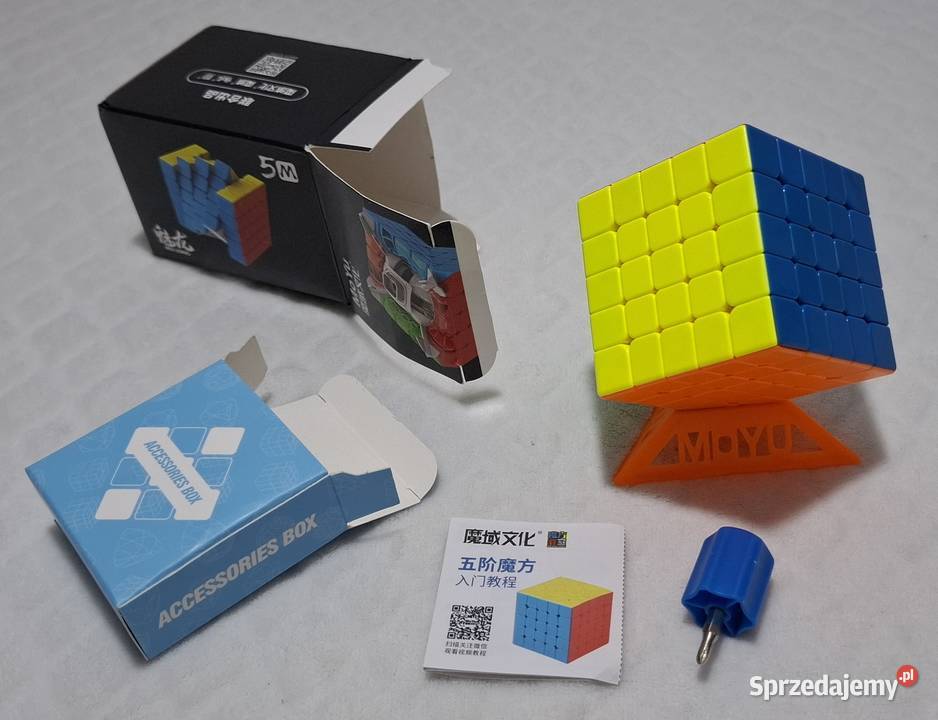 5x5x5 układanka kostka logiczna z podstawką Moyu Zabawki Czeladź