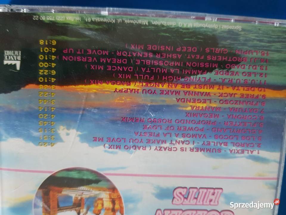 CD EUROPEAN GOLDEN HITS Electronic Italodance Kielce