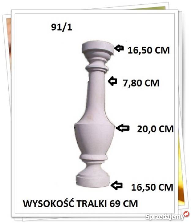 Forma Formy balustrada słupek Tralka Tralki 911