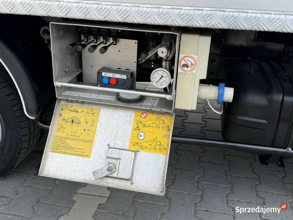Nissan Cabstar Zwyżka Podnośnik Koszowy GSR E200 centralny zamek Widełki