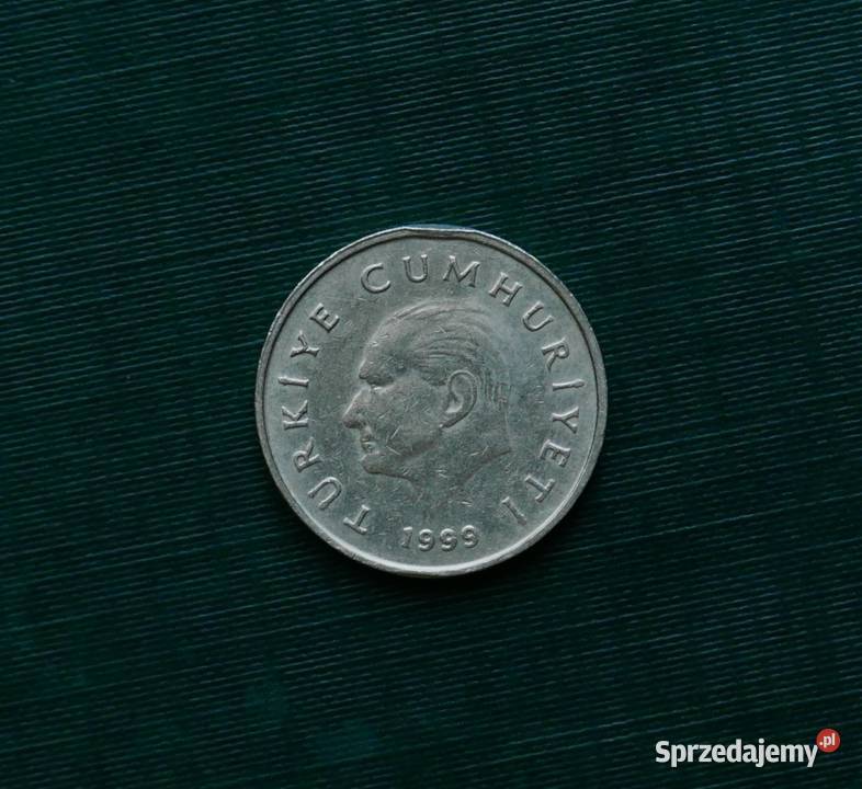 Turcja 50 000 lir 1999r Numizmatyka Gliwice