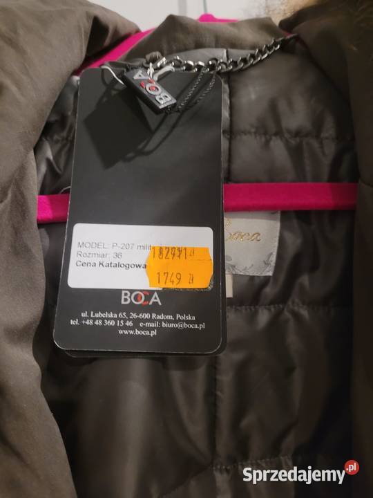 PŁASZCZ NARZUTKA BOCA Odzież damska Malbork