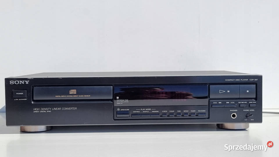Cd player SONY CDP 397 CDP397 odtwarzacz Międzychód