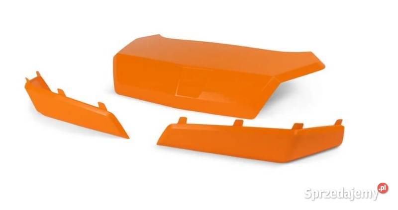 Nakładka panel kufra 124L trunk box orange crush Plastiki