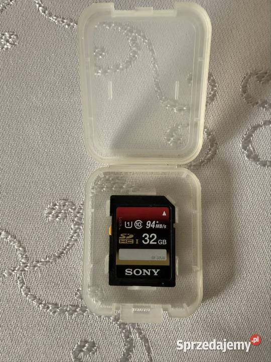 Karta pamięci Sony SDHC 32GB SFUX UHSI U1 94MBs Czerwionka-Leszczyny