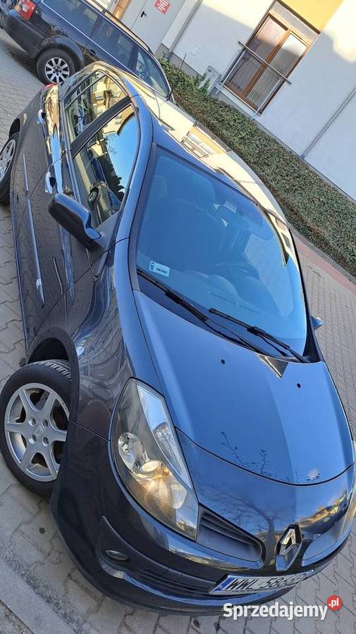 Renault Clio 16 16v 2006 przebieg 175000 komputer pokładowy Grodzisk Mazowiecki