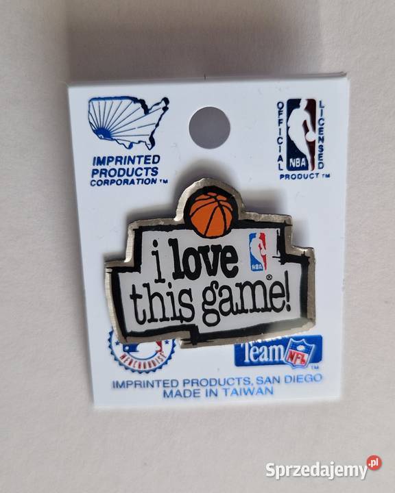 NBA I love this game 3 przypinkawpinkapin