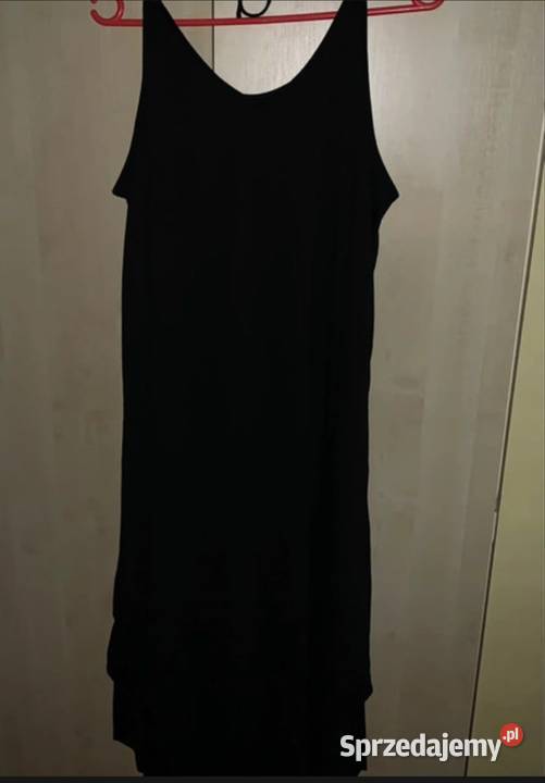 Sukienka XXL ażur czarny Spódnice i sukienki Nisko sprzedam