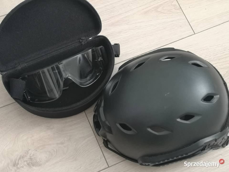 OKAZJA Komplet gogle taktyczne BOLLE i chełmkask Łódź sprzedam
