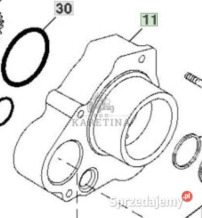 John Deere 8110 8210 8310 8410 Obudowa Skrzyni Jastrzębniki