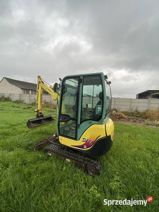 Minikoparka Yanmar Sv17 Ex 4 Łyzki Skarpówka Szydłowiec