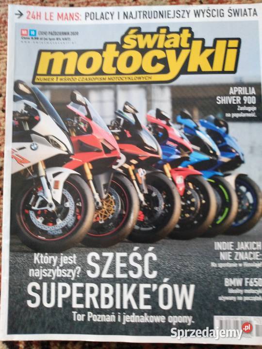 świat motocykli archiwalne numery 7 sztuk