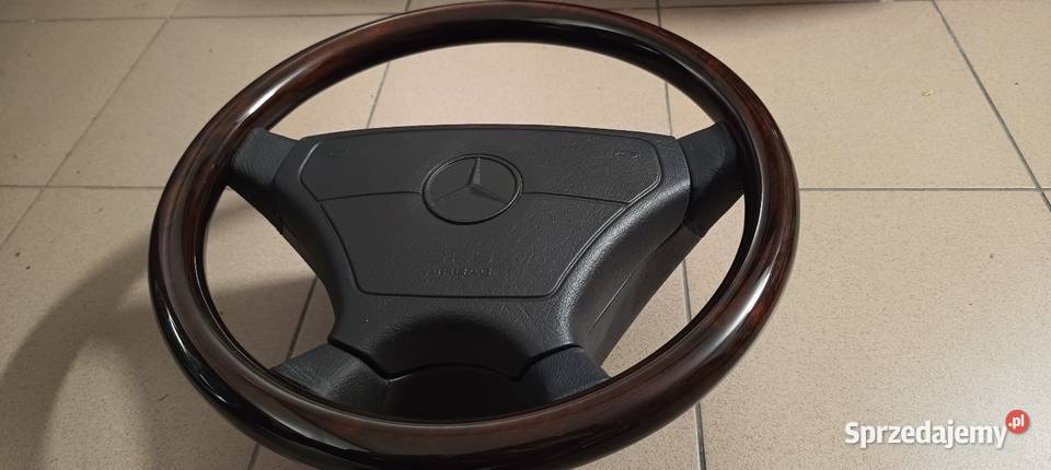 Kierownica drewniane Sportline Mercedes W124 Rudziczka