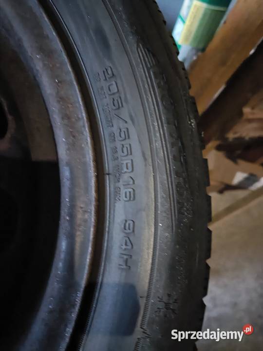Opony zimowe dunlop 205 Wierzawice sprzedam