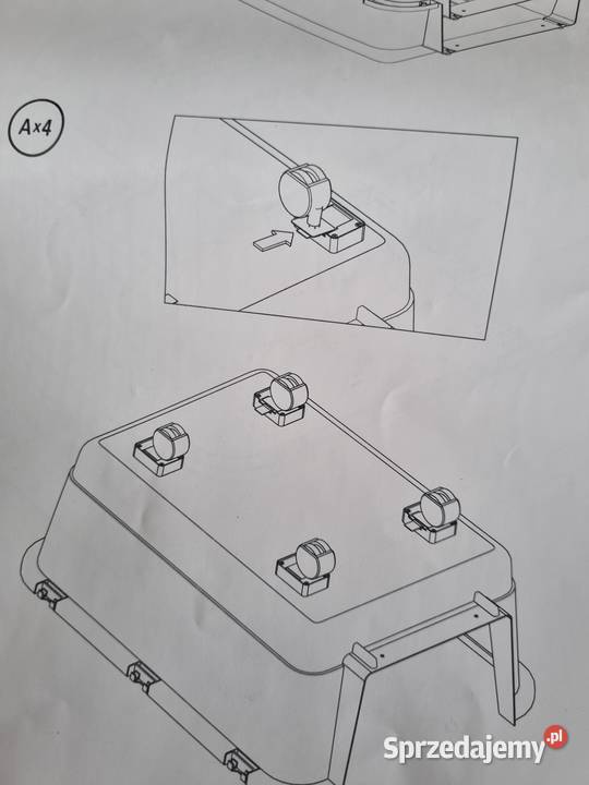 Transporter psa AniOne 68x52x47 i dodatki Józefów