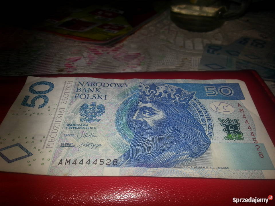 Banknoty kolekcjonerskie 50 zl małopolskie Kraków sprzedam