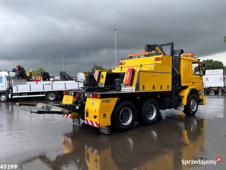 Mercedes 6x4 Holownik pomocy drogowej manualna mazowieckie Warszawa sprzedam