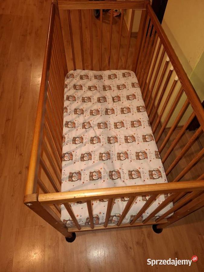 Łóżeczko dziecięce drewniane Meble Kalina Mała