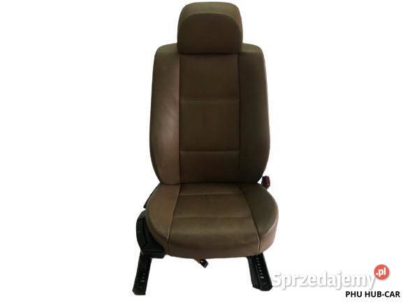 FOTEL PRAWY PRZÓD SKÓRA BEŻ BMW E46 EU osobowe