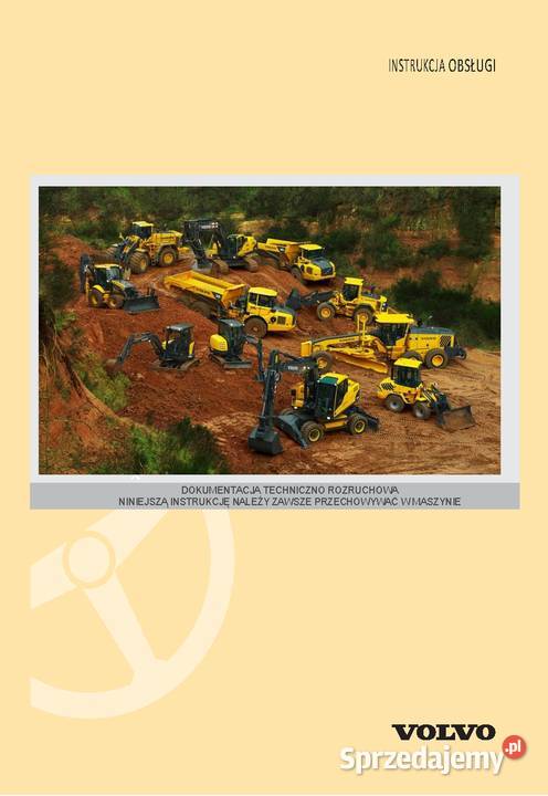 DTR UDT Instrukcja katalog Volvo Szamotuły
