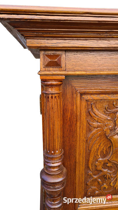 SZAFKA EKLEKTYCZNA Z HERBAMI ORŁY Szczecin sprzedam