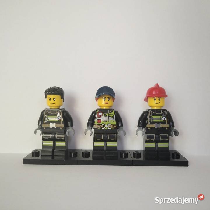 Lego City Strażacy pakiet 3 figurek 7 6 lat+ Figurki Kłaj