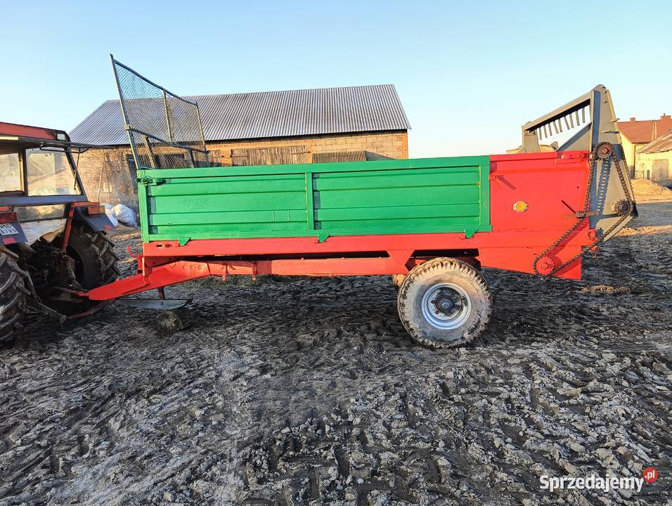 Rozrzutnik obornika warfama 4 5 t Rościszewo