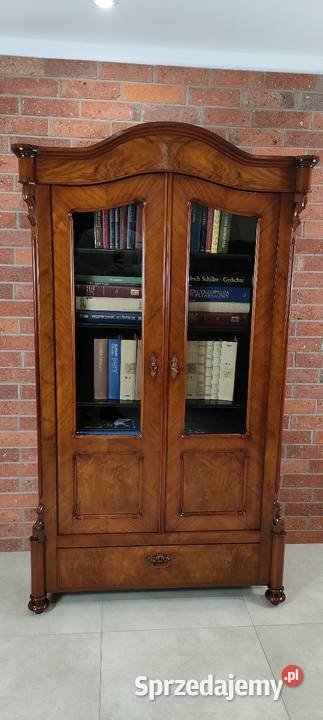 Ekskluzywna biblioteka witryna Ludwik Filip Antyki Łagów