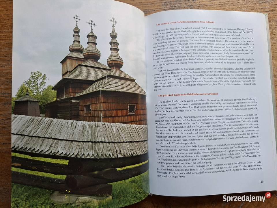 Drevene greckokatolicke chramy na vychodnom Mapy i przewodniki Kultura i Rozrywka