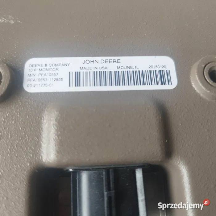 Monitor wyswietlacz John Deere PFA10557 Łowicz