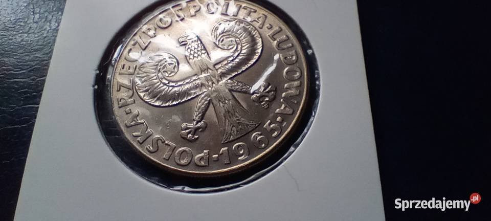 Stare monety 10 złotych 1965 Kolumna Polska 2 podkarpackie
