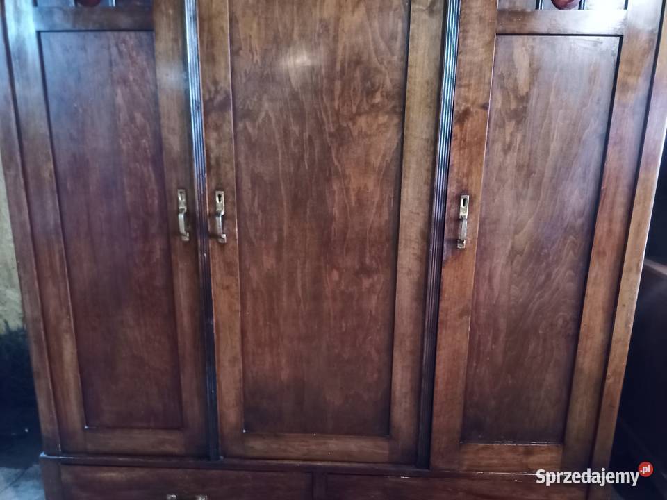 Szafa Secesja kompletna 3 drzwi Drewno Kozy