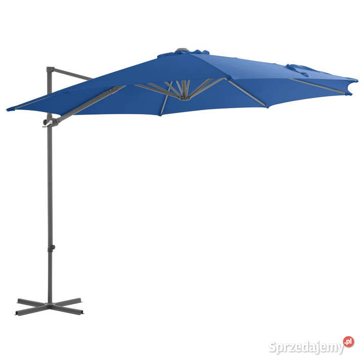Parasol wiszący ze stalowym słupkiem 300 mazowieckie Warszawa