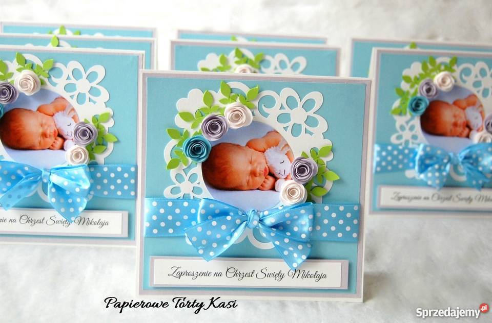 Zaproszenia na chrzest święty Wrocław