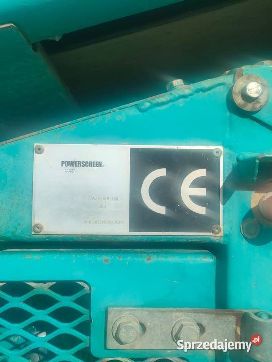 Przesiewacz Powerskreen Warior 800 Bilcza