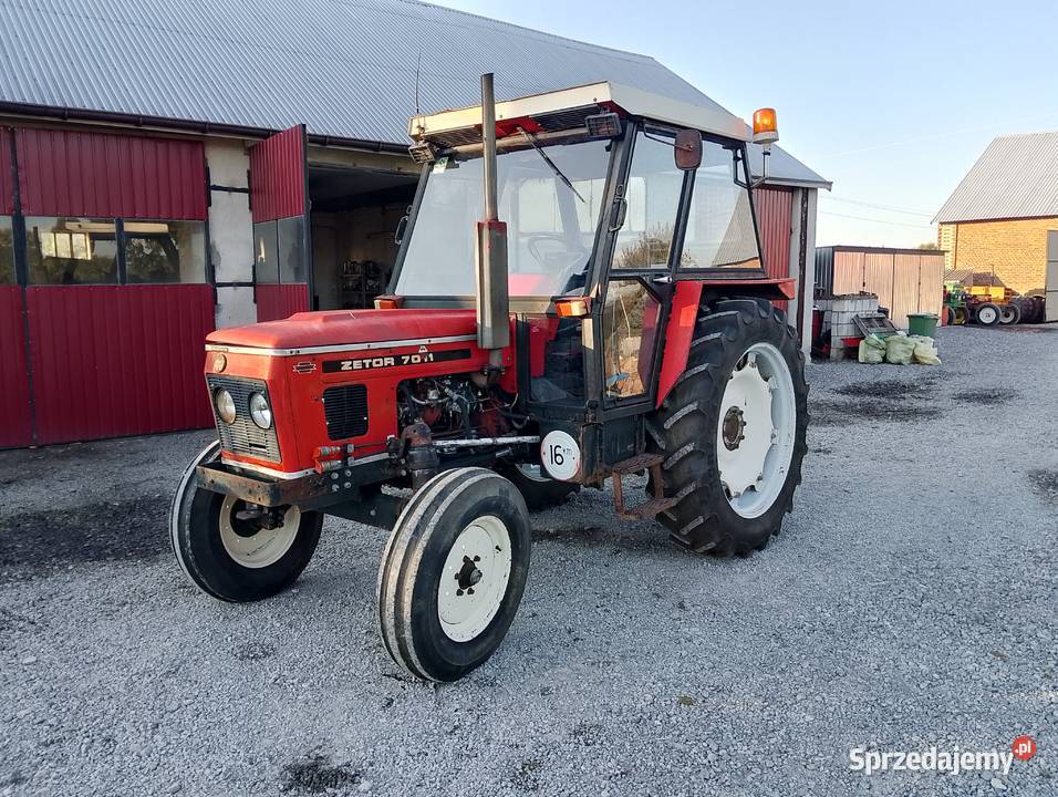 Zetor 7011 lubelskie Tarnawa Mała