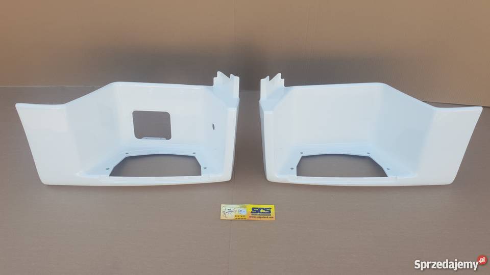 MAN TGA TGX STOPIEŃ DOLNY ORYGINAŁ RAL 9010 Karoseria Karoseria Bieleń