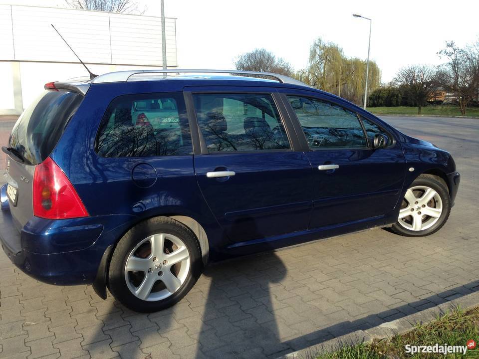 Ładny Peugeot 307 SW6 cio osobowy wyposażenieHDI Kraków