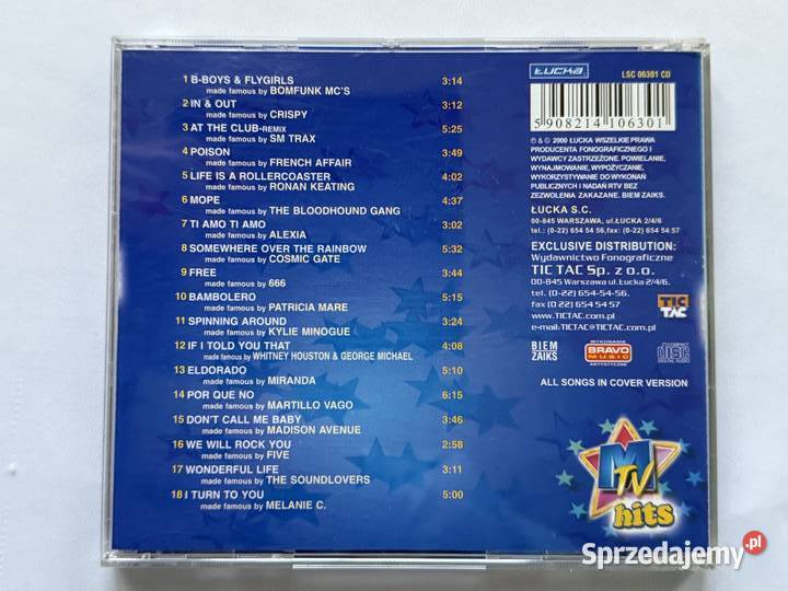 MTVhitsplyta CD Lublin